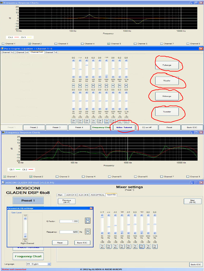 Gladen dsp 6to8 control panel 12